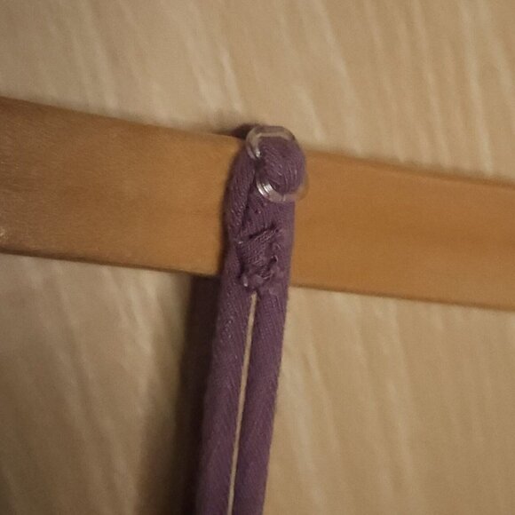 Eyeshadow Womens Purple Boho Flowy Embellished Tank Top Medium - Picture 5 of 7